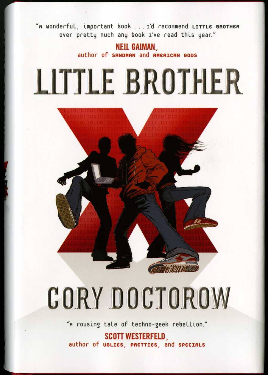 Yuko Shimizu - LITTLE BROTHER cover - Little Brother book cover