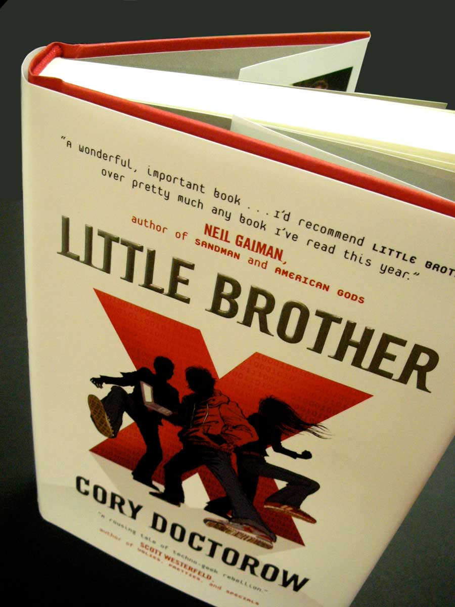 Yuko Shimizu - LITTLE BROTHER cover - Little Brother book cover